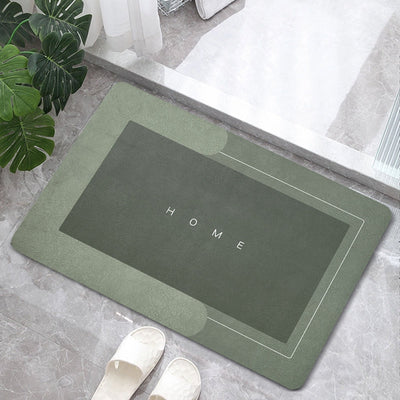 Lofiso Soft Quick-Drying Floor Mat Super Absorbency Bathroom Balcony Non-slip Mat M