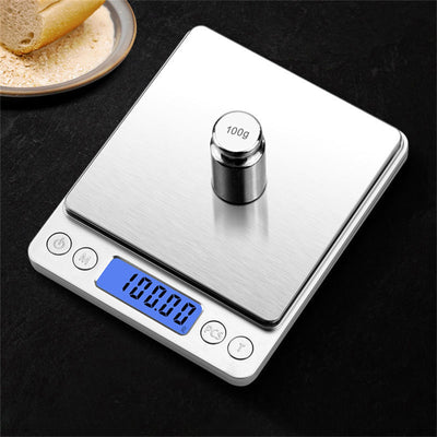 Cookingstuff Electronic Digital Kitchen Coffee Scale Stainless Steel Household Small 3kg