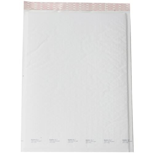 100 Piece Pack - 22.5cm x 15cm White Bubble Padded Envelope Bag Post Courier Shipping SMALL Self Seal