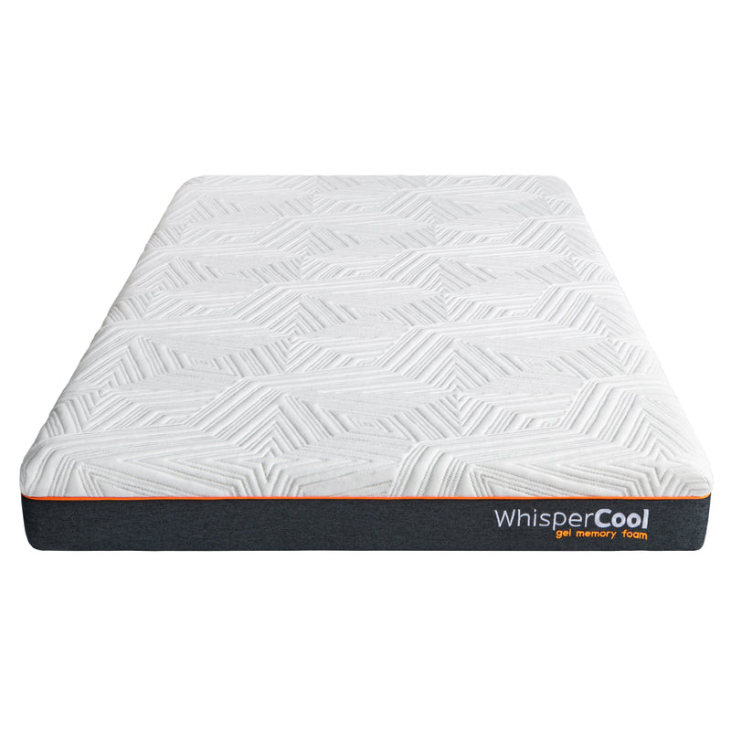 WhisperCool Gel Memory Foam Queen Mattress