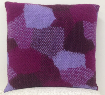 Pack of 2 Giovanni Fuchsia Purple Cushion Cover Made In Europe