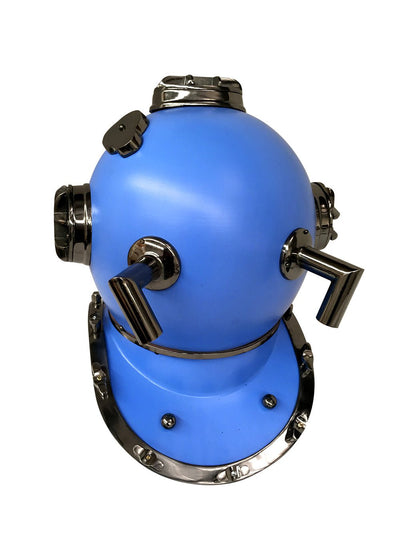 US Navy Mark V Diving Helmet – Blue