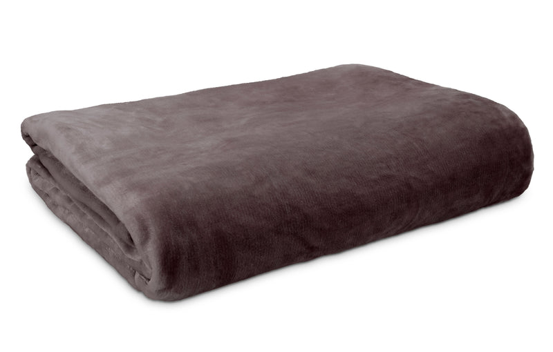 Lucia LUXURY PLUSH VELVET BLANKET - DOUBLE