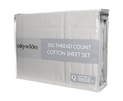 300TC Cotton SHEET SET - MEGA KING