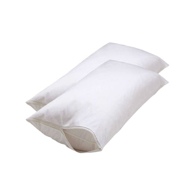 Set of 2 Stain Resistant Pillow Protectors King