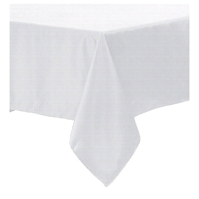 Polyester Cotton Tablecloth White 180 x 180 cm
