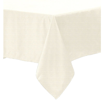 Polyester Cotton Tablecloth Ivory 150 x 220 cm