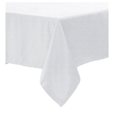 Polyester Cotton Tablecloth White 160 x 310 cm