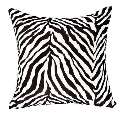 Zebra Printed Cushion Cover