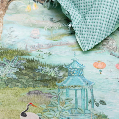 PIP Studio Pip Paradise Green Quilt Cover Set King