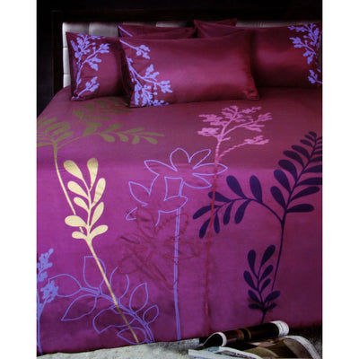 Accessorize Savannah Plum Quilt Cover Set King