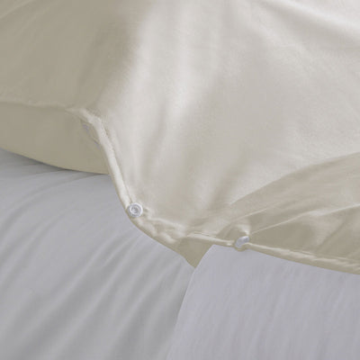 Accessorize Self Tanning Polyester Cotton Sheet Protector 145cm x 220cm White