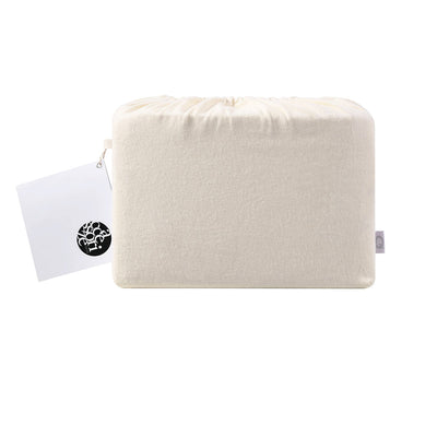 Accessorize Cotton Flannelette Sheet Set Ivory Queen