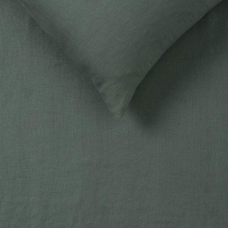 Vintage Design Homewares Sea Green 100% Hemp Sheet Set King