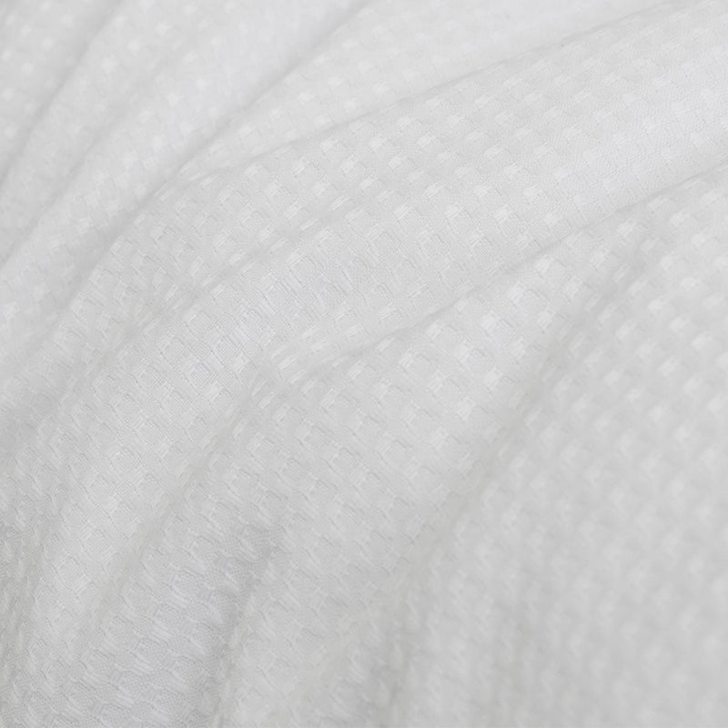 Ardor Florence Waffle White Quilt Cover Set King