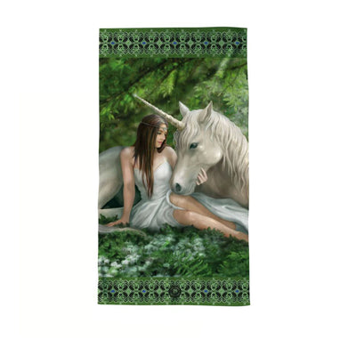 Anne Stokes Pure Heart Beach Towel 75 x 150 cm