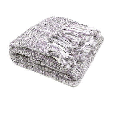 Rans Oslo Knitted Weave Throw 127x152cm - Soft and Subtle