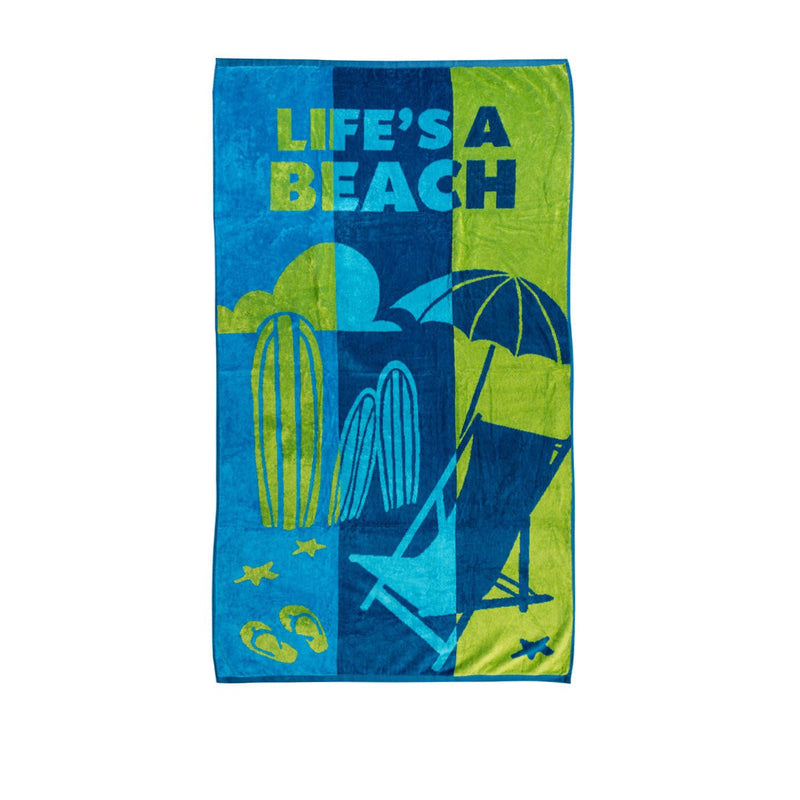 Rans Premium Cotton Jacquard Beach Towel Life&
