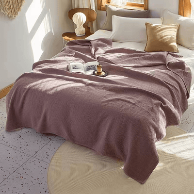 Elegant Classic style Cube Range Blanket Color Dark Gray