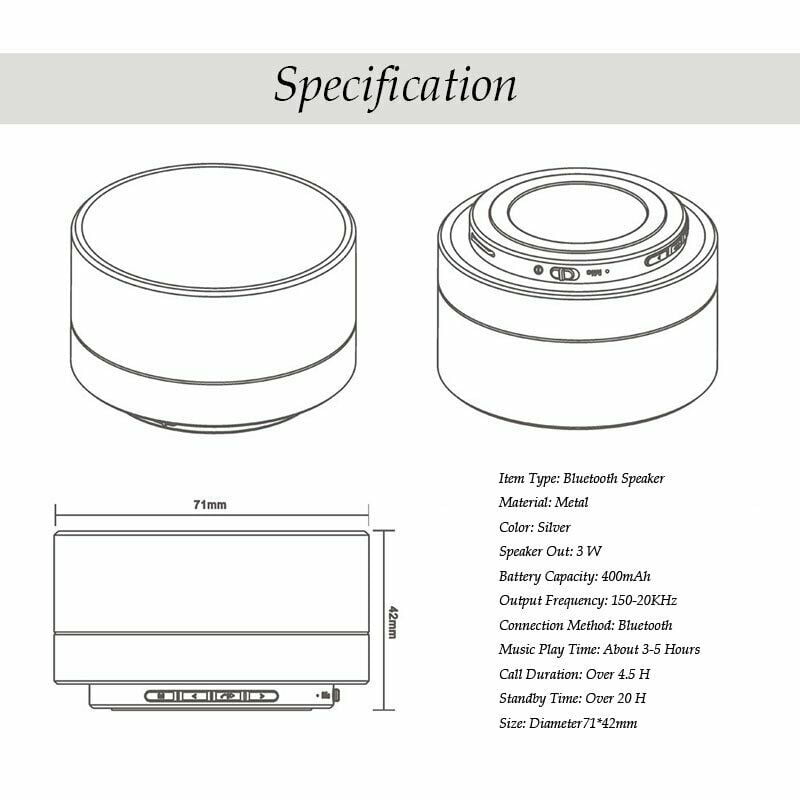 Bluetooth Speakers Portable Wireless Speaker Music Stereo Handsfree Rechargeable