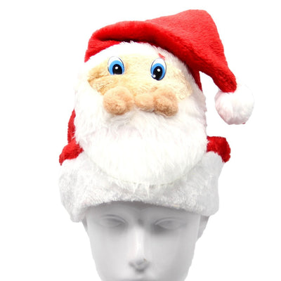 Christmas Unisex Adults Kids Novelty Hat Xmas Party Cap Santa Costume Dress Up, Santa Claus