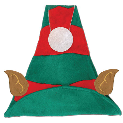 Christmas Unisex Adults Kids Novelty Hat Xmas Party Cap Santa Costume Dress Up, Elf w Ears