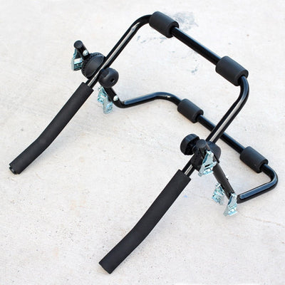 T&R SPORTS Universal 2-Bike Trunk Mount Rack Bicycle Carrier Car Foldable
