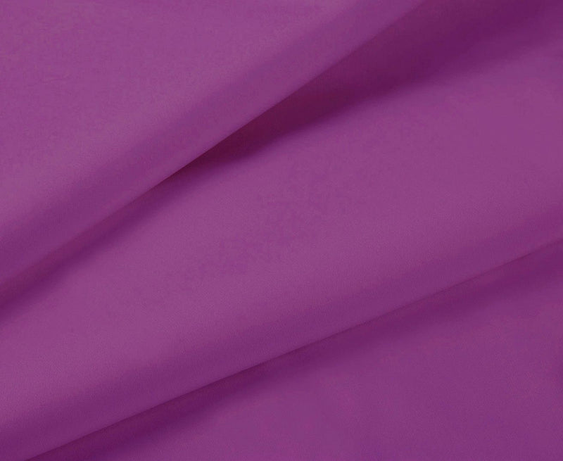 1000TC Ultra Soft Fitted Sheet & Pillowcase Set - King Single Size Bed - Purple