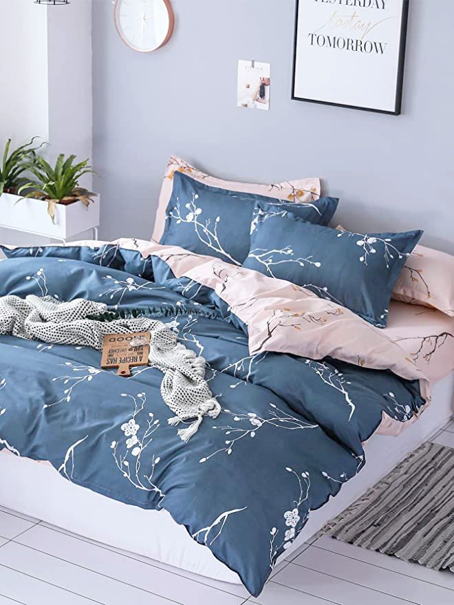 Floral King Size Duvet Doona Quilt Cover Set