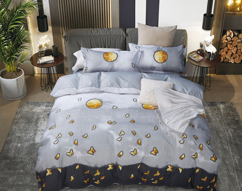 Gardinar King Size Quilt/Doona/Duvet Cover Set