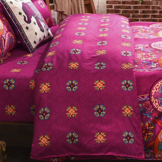 Mandala Super King Size Duvet Doona Quilt Cover Set