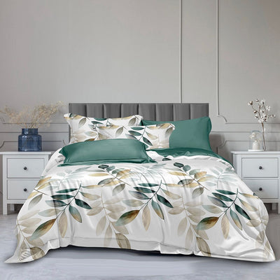 Autumn Super King Size Quilt/Doona/Duvet Cover Set