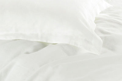 1000TC Tailored Queen Size White Duvet Doona Quilt Cover Set