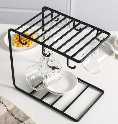 Cup Mug Holder Plate Rack Stand