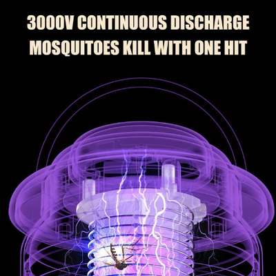 LIFEBEA Electric Insect Killer Mosquito Pest Fly Bug Zapper Catcher Trap Lamp Mosquito Repellent Light for Home or Outdoor Portable Camping