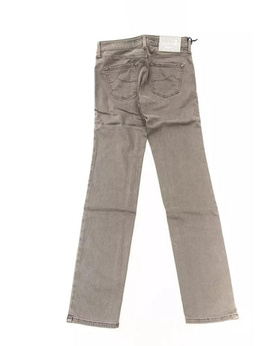 Vintage Style 5-Pocket Jeans with Logo Details W25 US Women