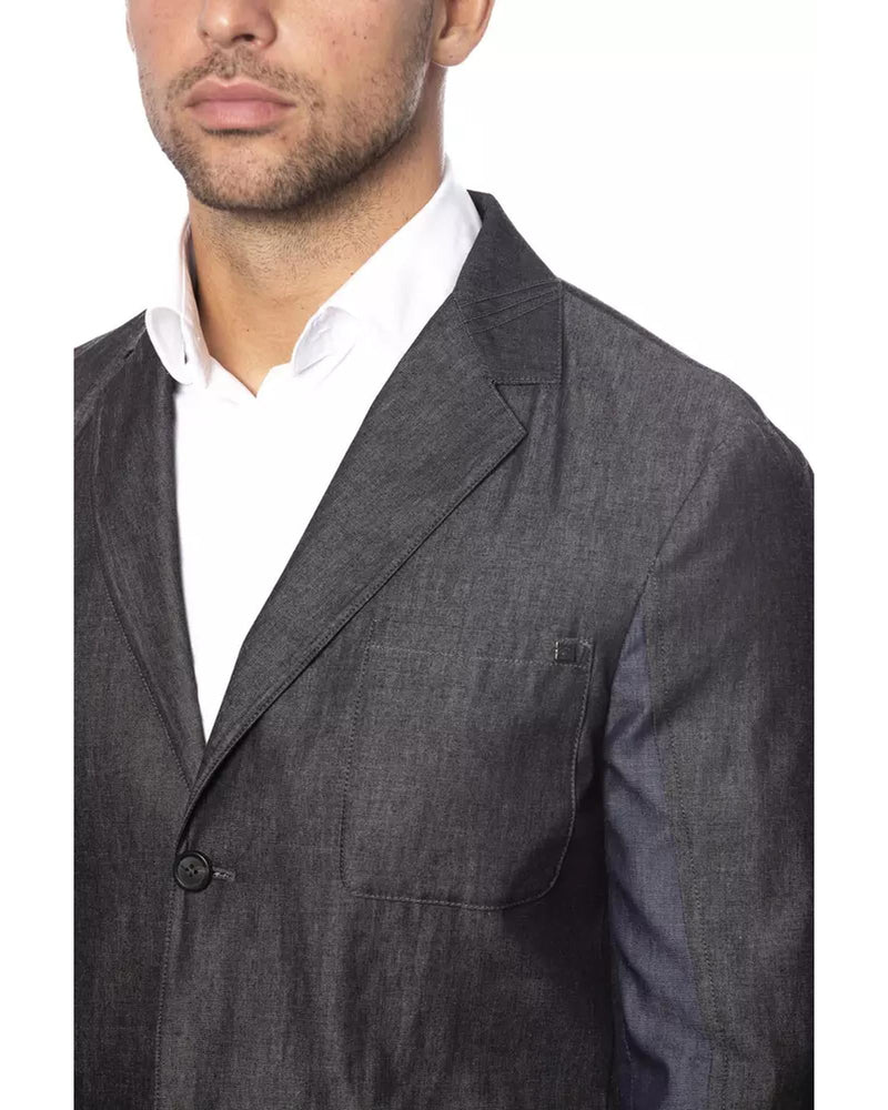 Structured Wool Blend Blazer 52 IT Men