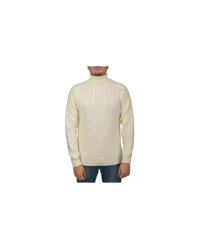 Zee Cable Stitch Turtleneck Sweater 2XL Men