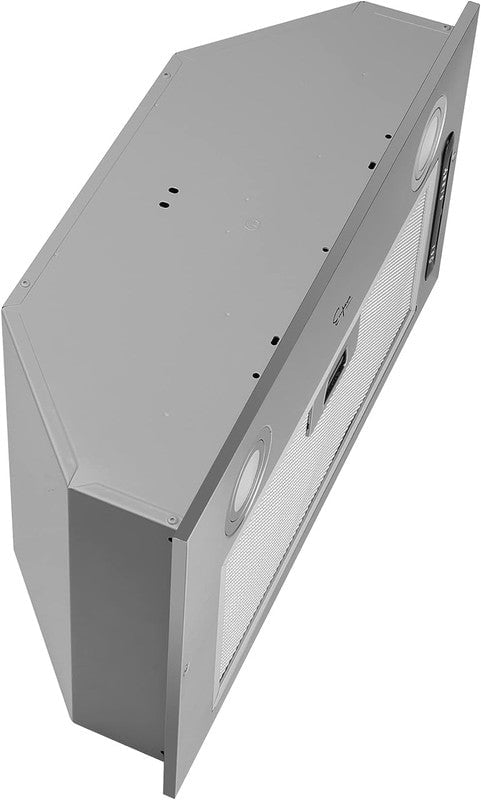 Empava 52cm Ducted Under Cabinet Range Hood with Slider Controls - Sealed 65W Motor - Permanent 5 Layers Aluminum Filter - LED Lights in Stainless Steel