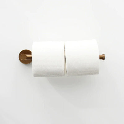 2024 Round New Toliet Roll Holder brushed copper hand towel holder