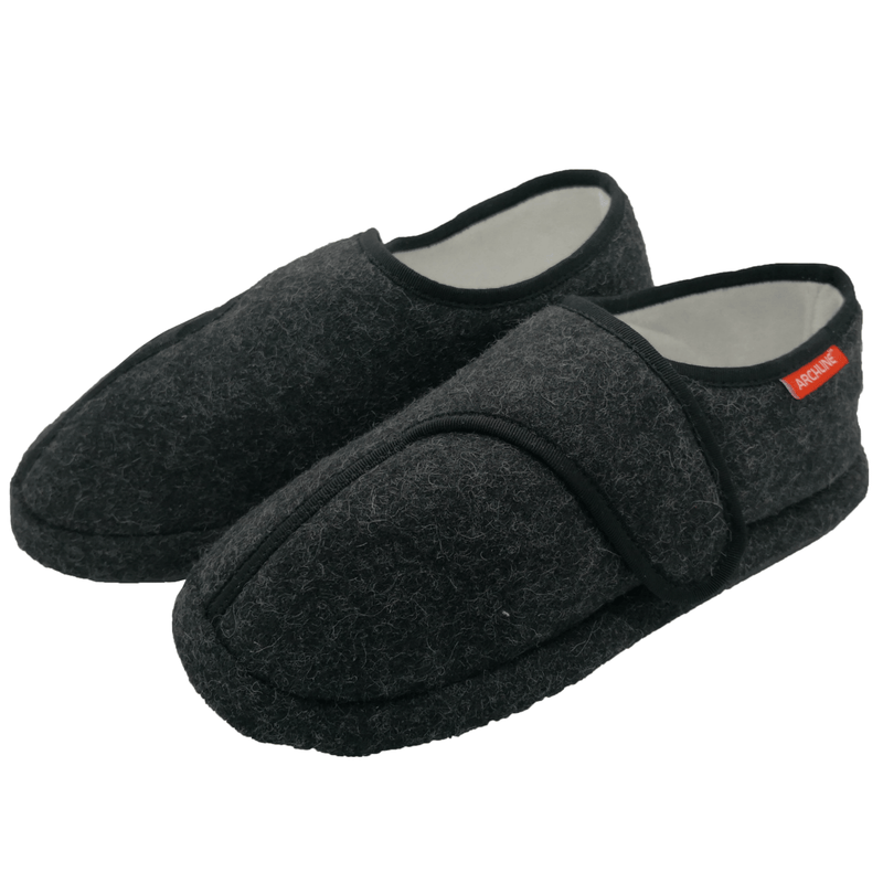 ARCHLINE Orthotic Plus Slippers Closed Scuffs Pain Relief Moccasins - EUR 43
