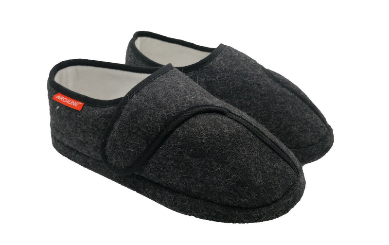 ARCHLINE Orthotic Plus Slippers Closed Scuffs Pain Relief Moccasins - EUR 44