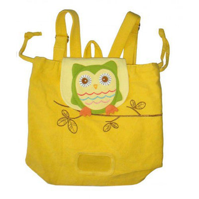 Owl Swim Bag Pinic Bag Light Yellow