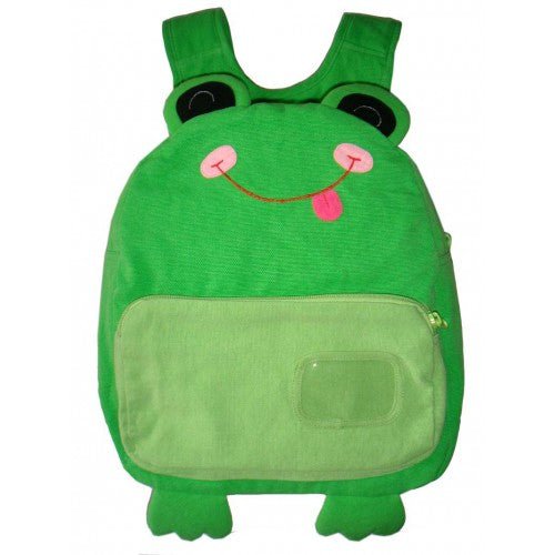 Tree Frog Back Pack Green