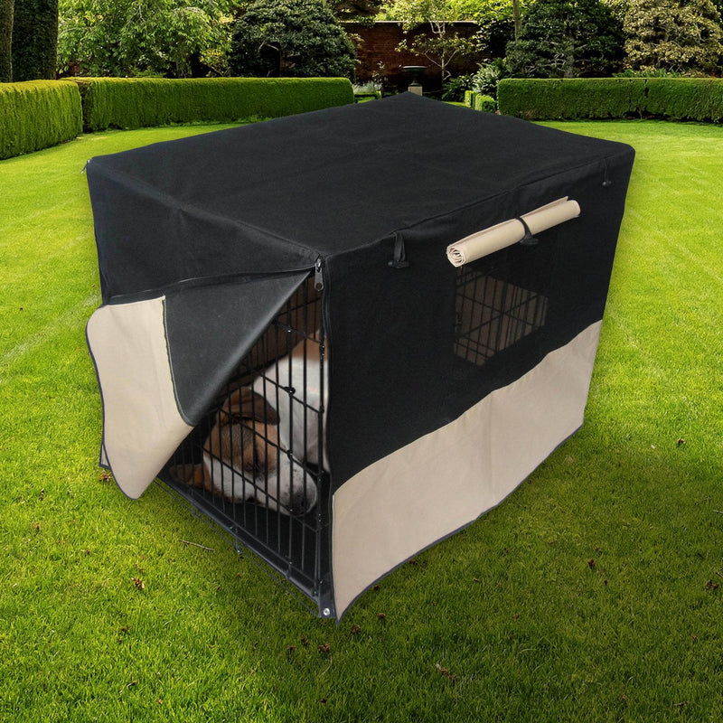 36" Pet Dog Crate with Waterproof Cover - Payday Deals