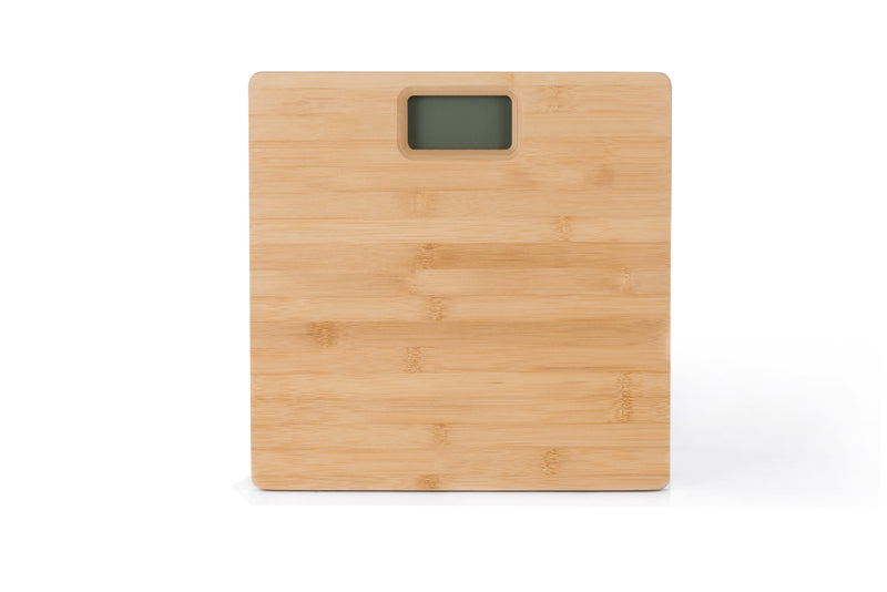 180KG Bamboo Natural Personal Digital Bathroom Scale