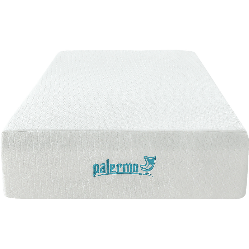 Palermo King Single Mattress 30cm Memory Foam Green Tea Infused CertiPUR Approved