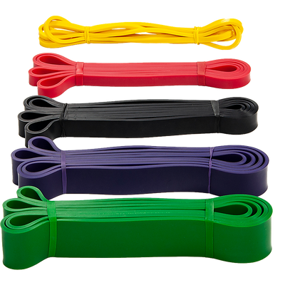 Resistance Band Loop Set of 5 Heavy Duty Gym Yoga Workout