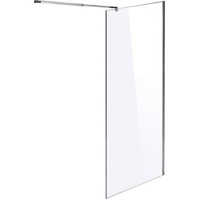 1100 x 2100mm Frameless 10mm Safety Glass Shower Screen