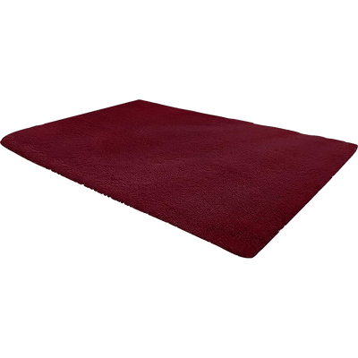 230x200cm Floor Rugs Large Shaggy Rug Area Carpet Bedroom Living Room Mat - Burgundy